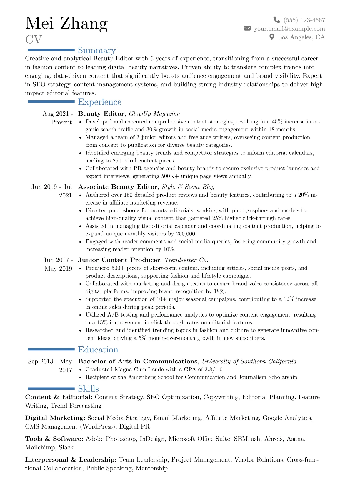 Career changer version - Page 1