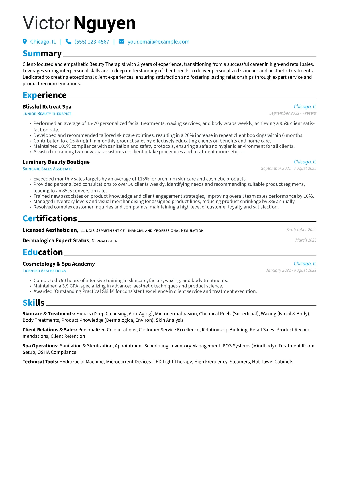 Career changer version - Page 1
