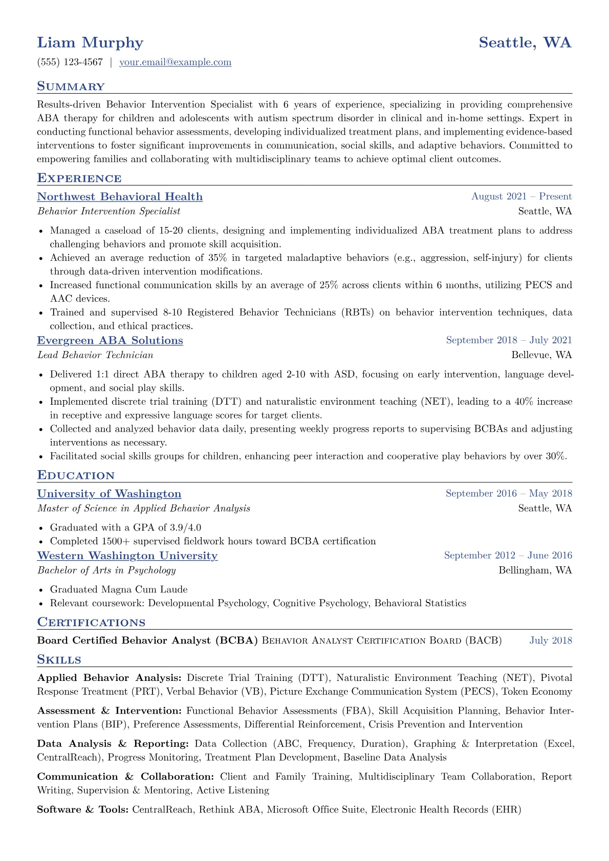 Clinical & Early version - Page 1