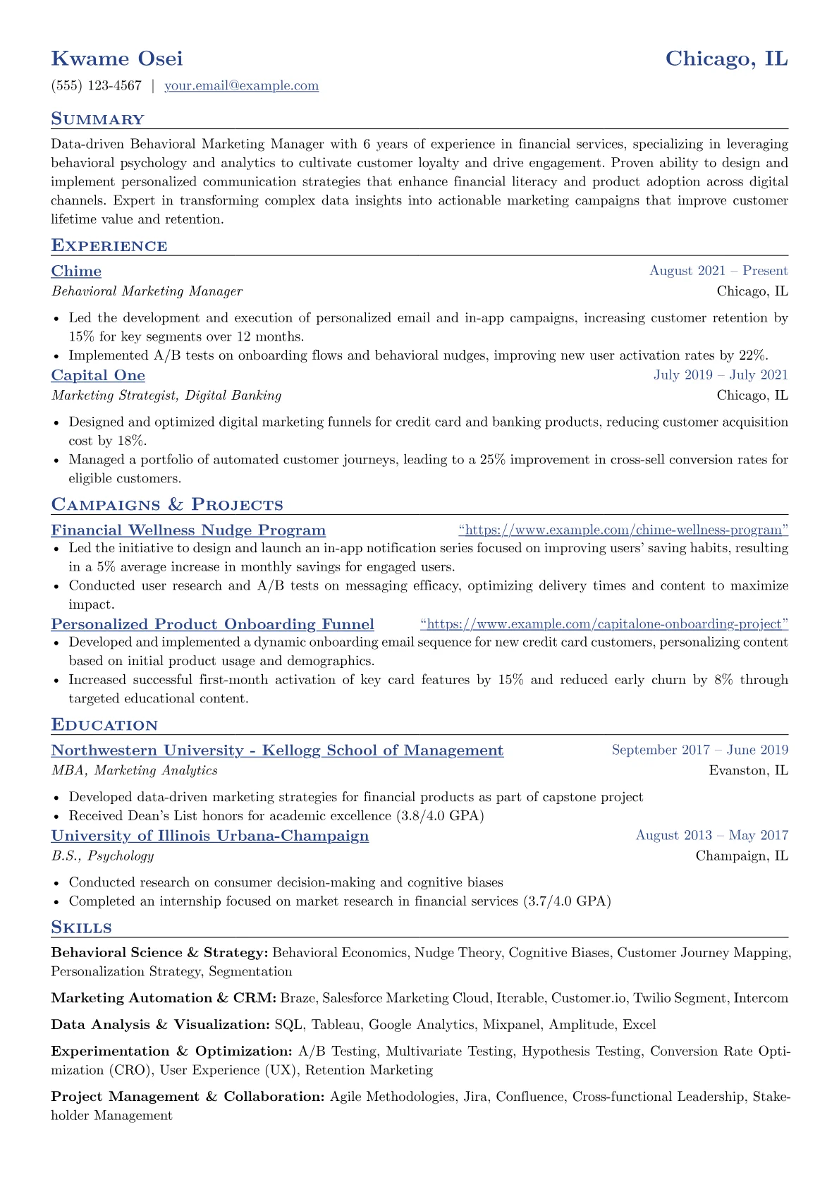 Behavioral Science version - Page 1
