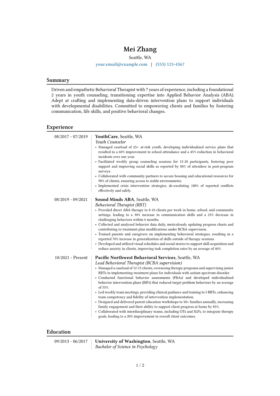 Career changer version - Page 1