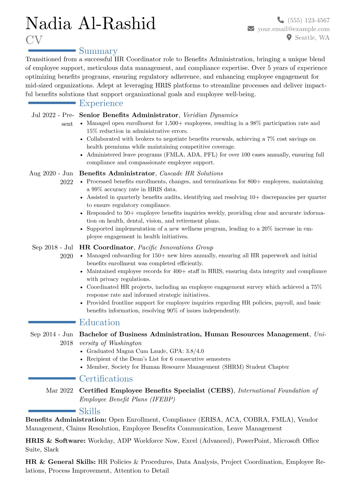 Career changer version - Page 1