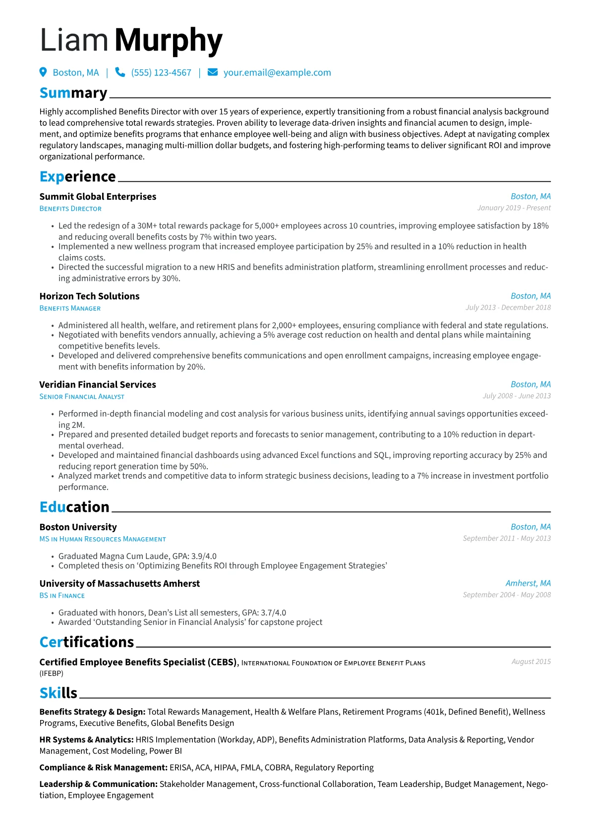 Career changer version - Page 1