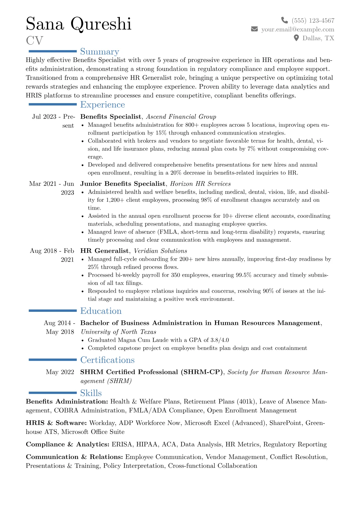 Career changer version - Page 1