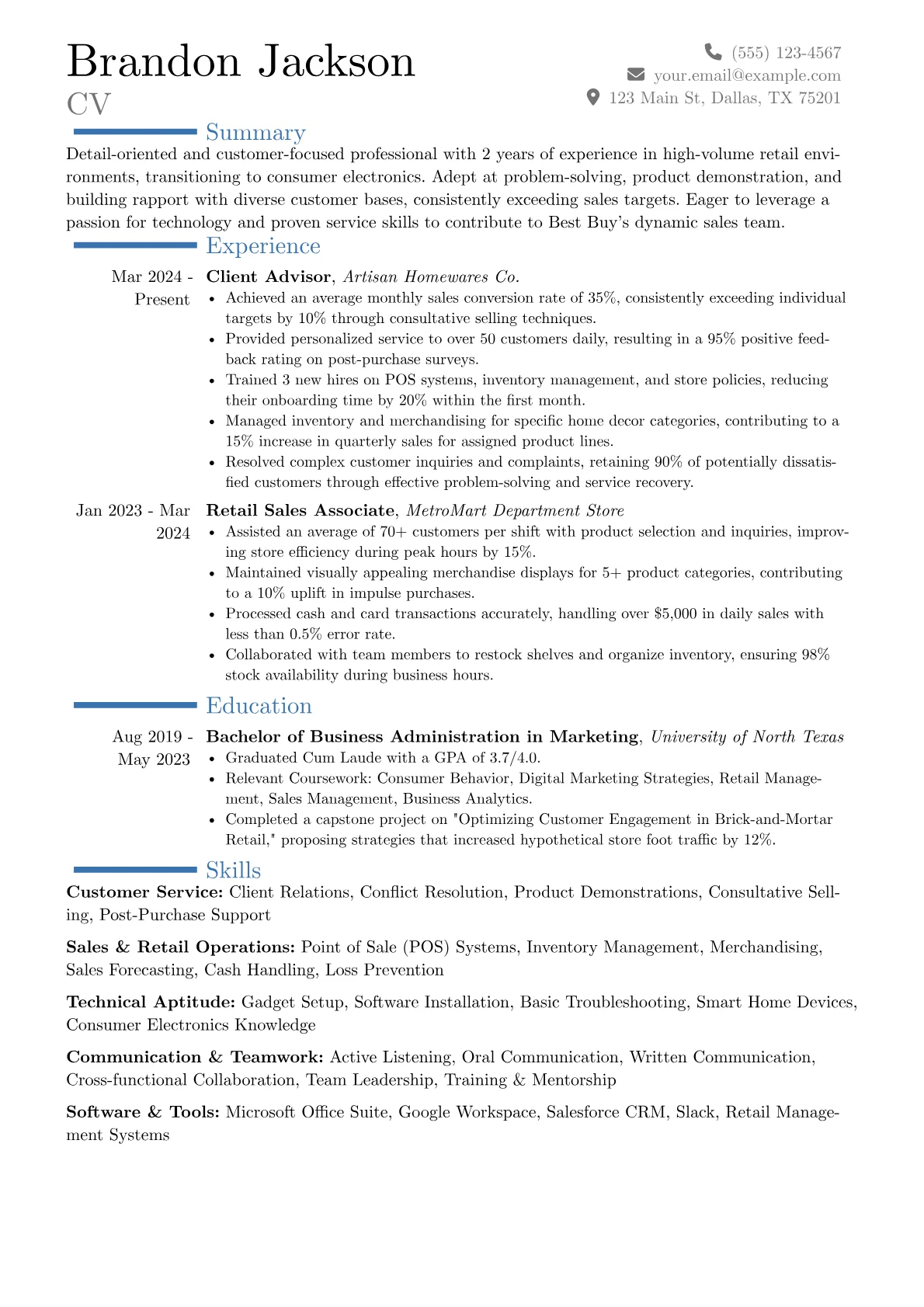 Career changer version - Page 1