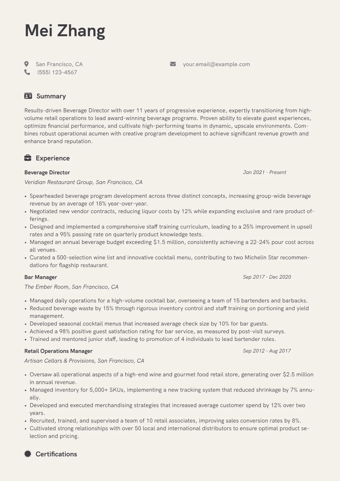 Career changer version - Page 1