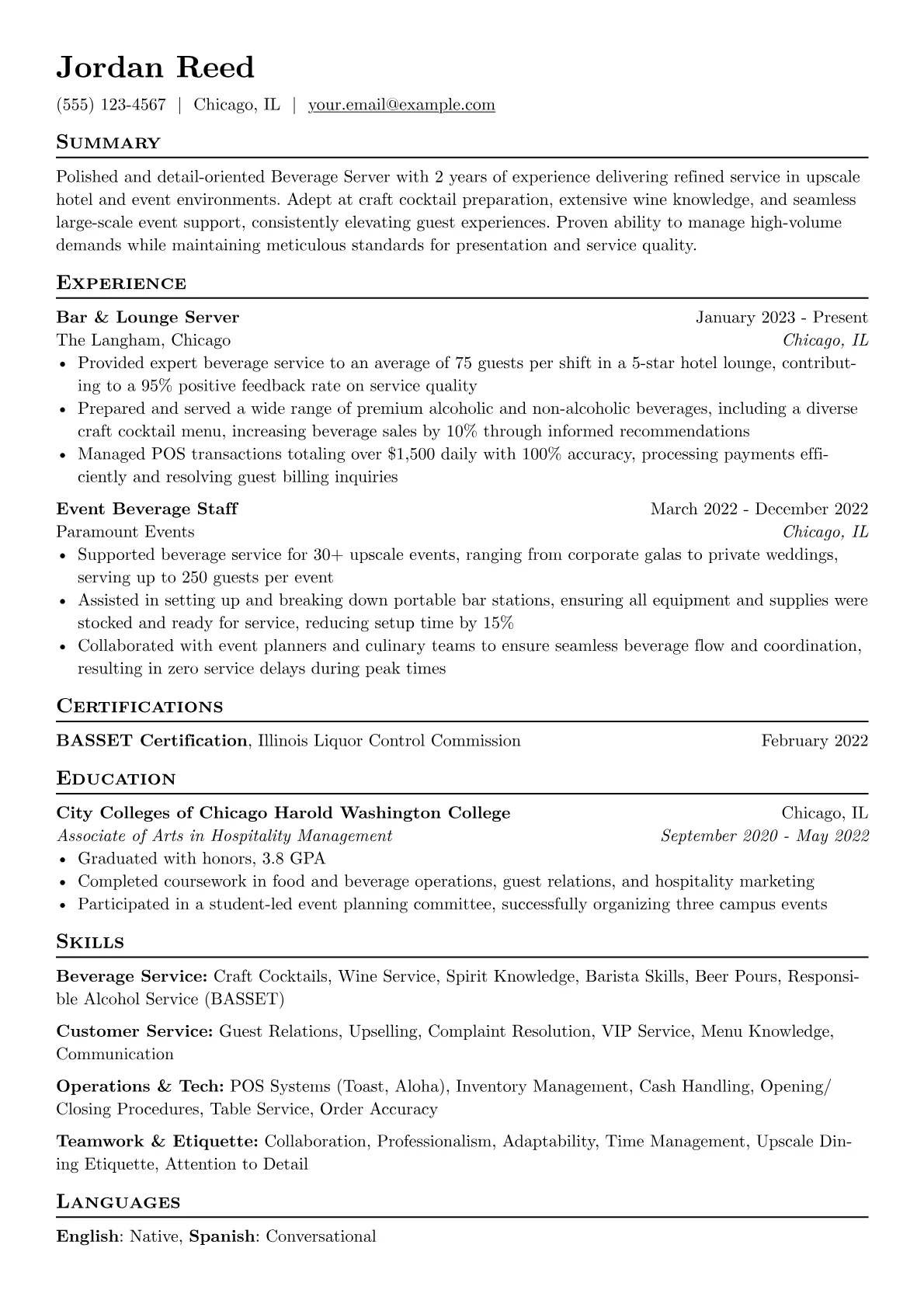 Upscale Hotel & Event version - Page 1
