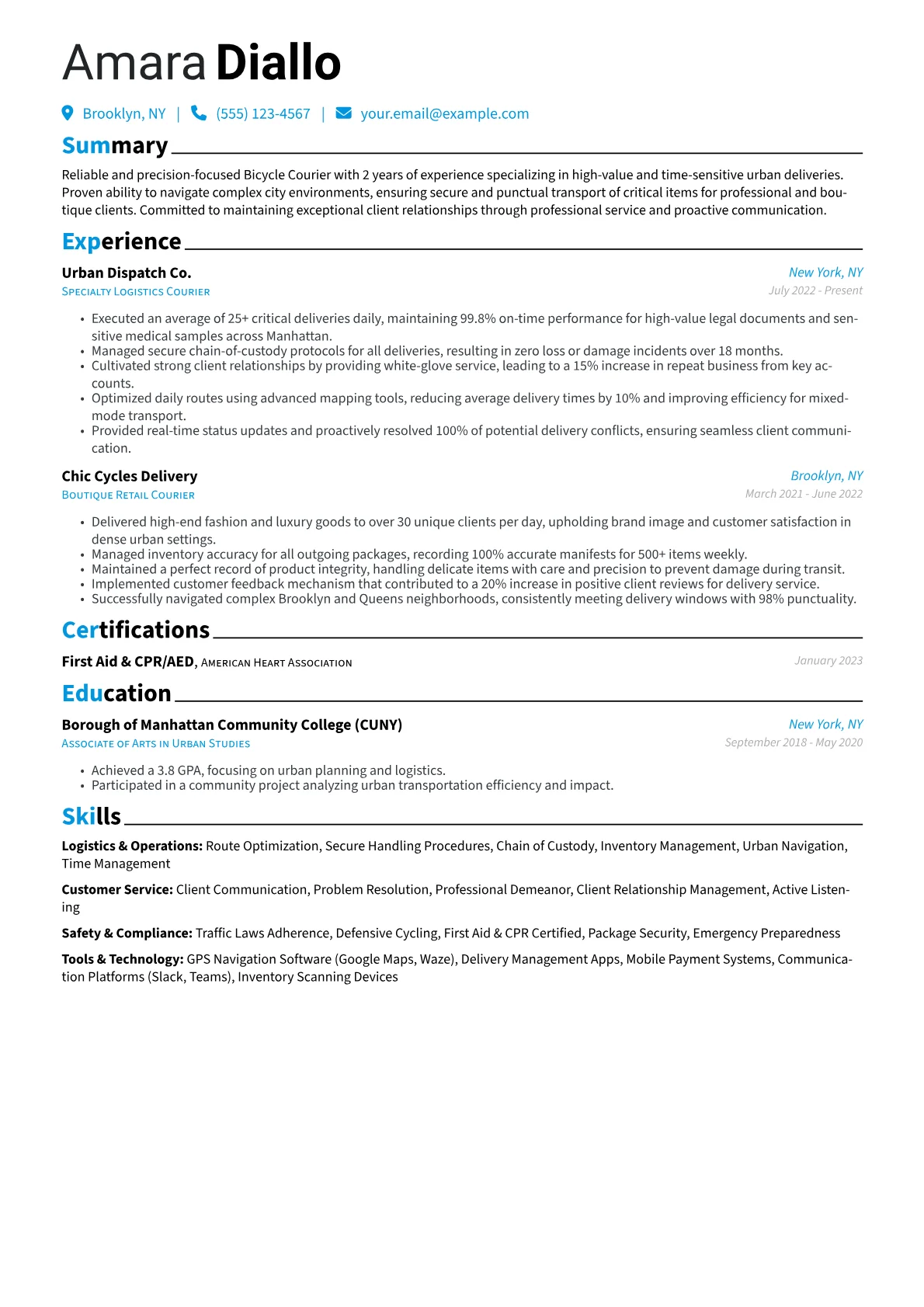 Logistics & Operations version - Page 1
