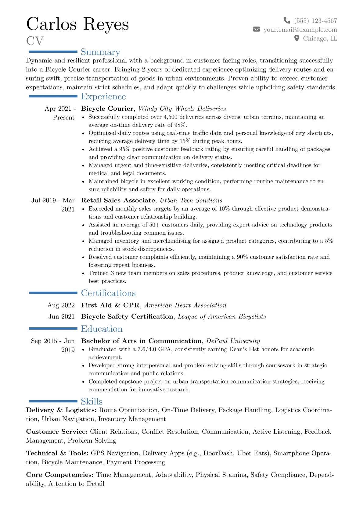 Career changer version - Page 1
