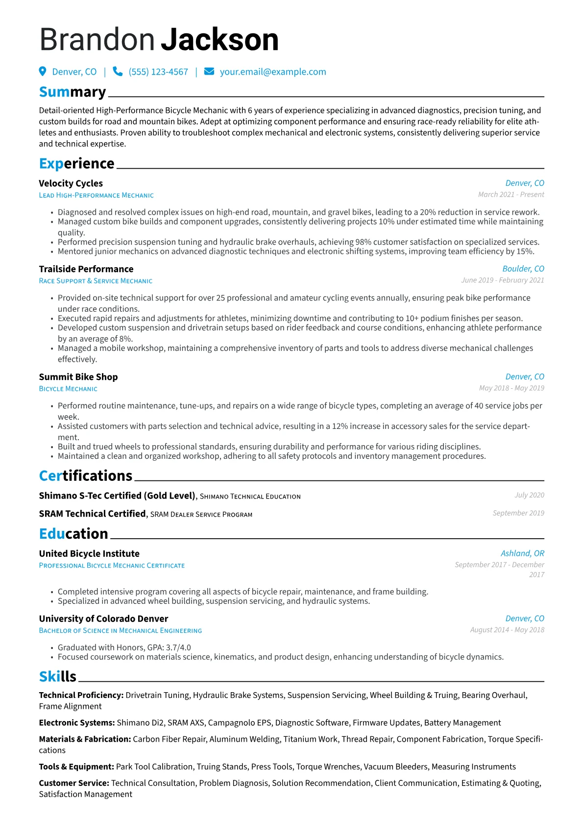 High-Performance Mechanic version - Page 1