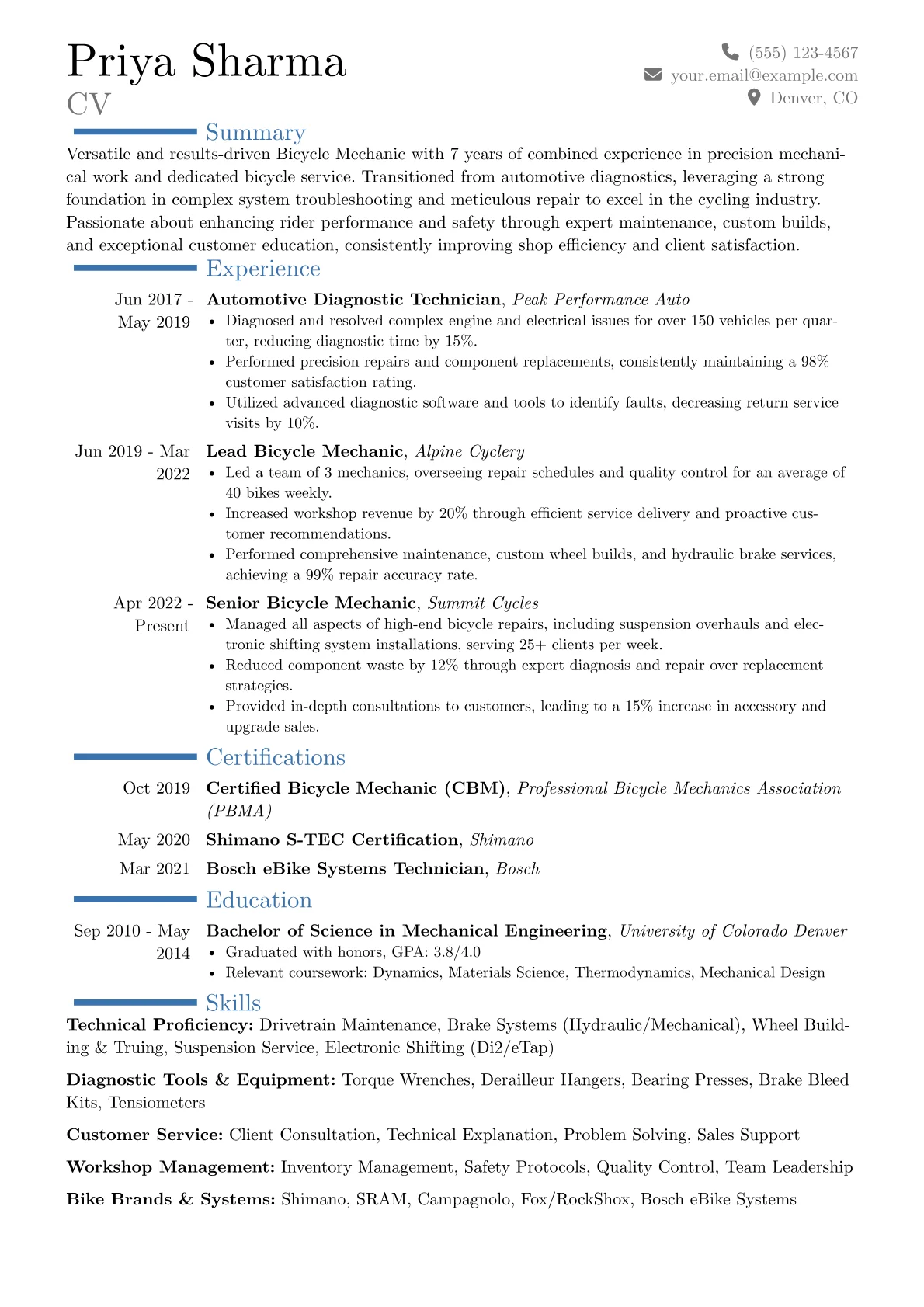 Career changer version - Page 1
