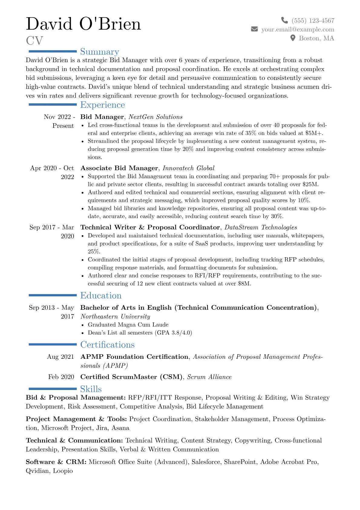 Career changer version - Page 1