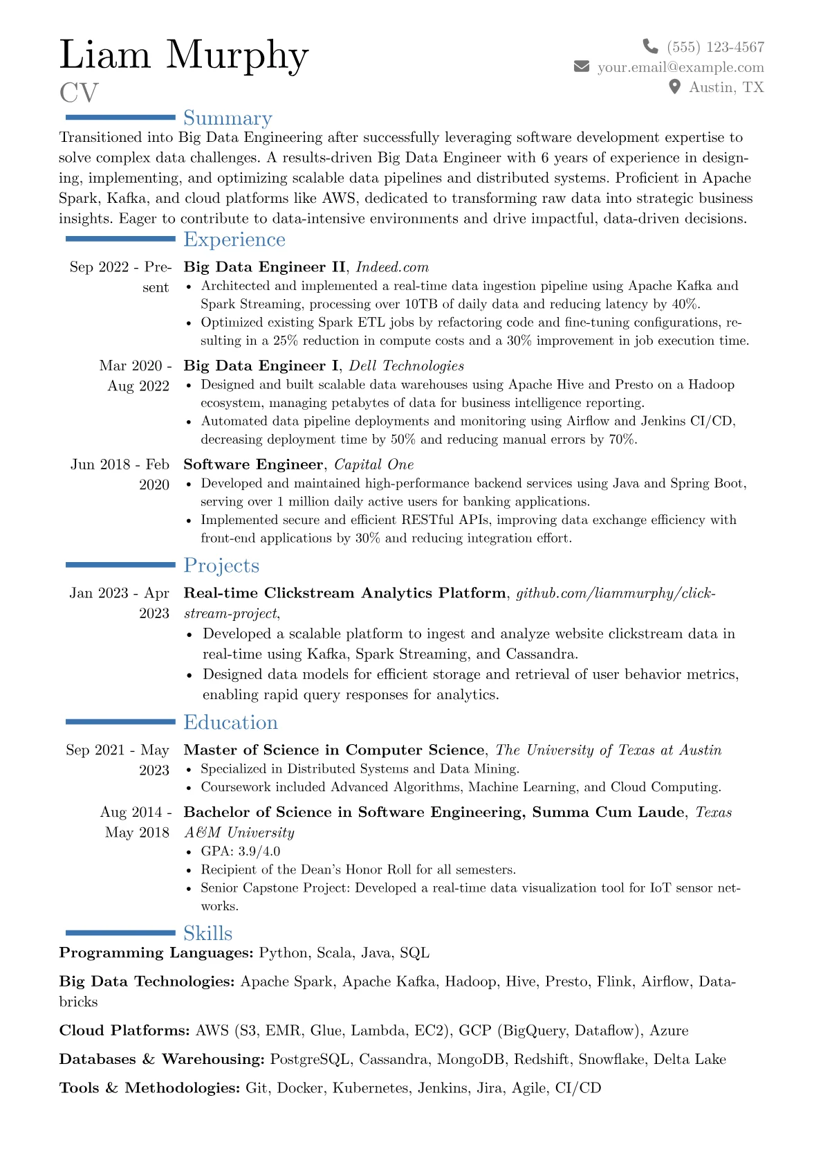 Career changer version - Page 1