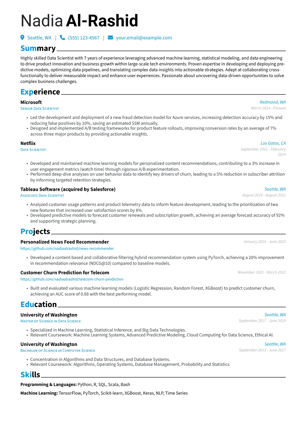 Data Scientist version - Page 1
