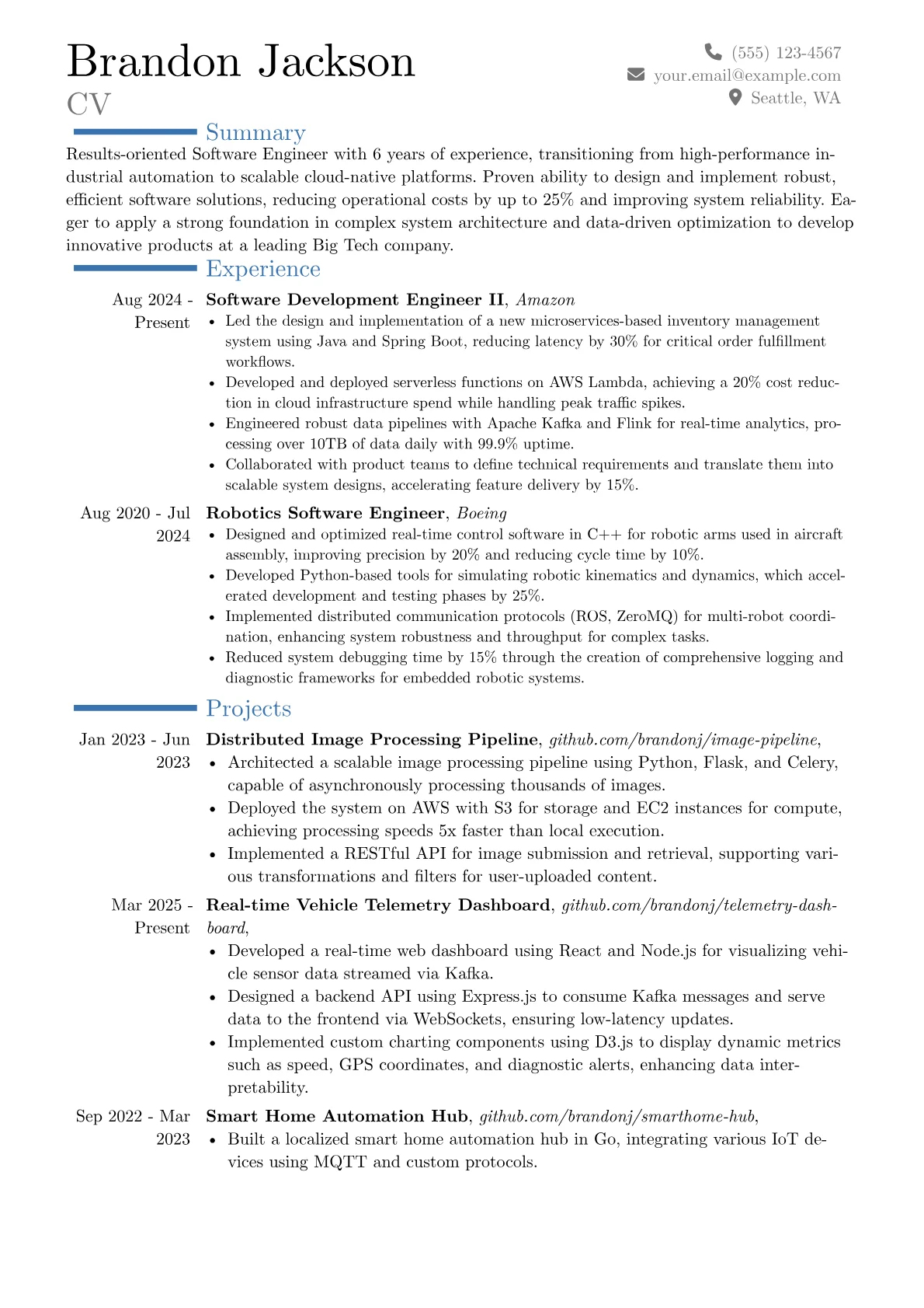 Career changer version - Page 1