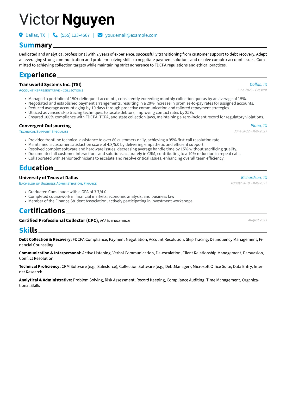 Career changer version - Page 1