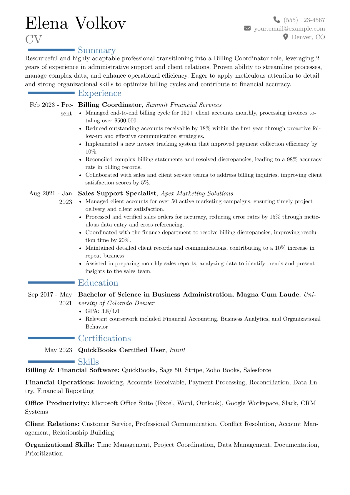 Career changer version - Page 1