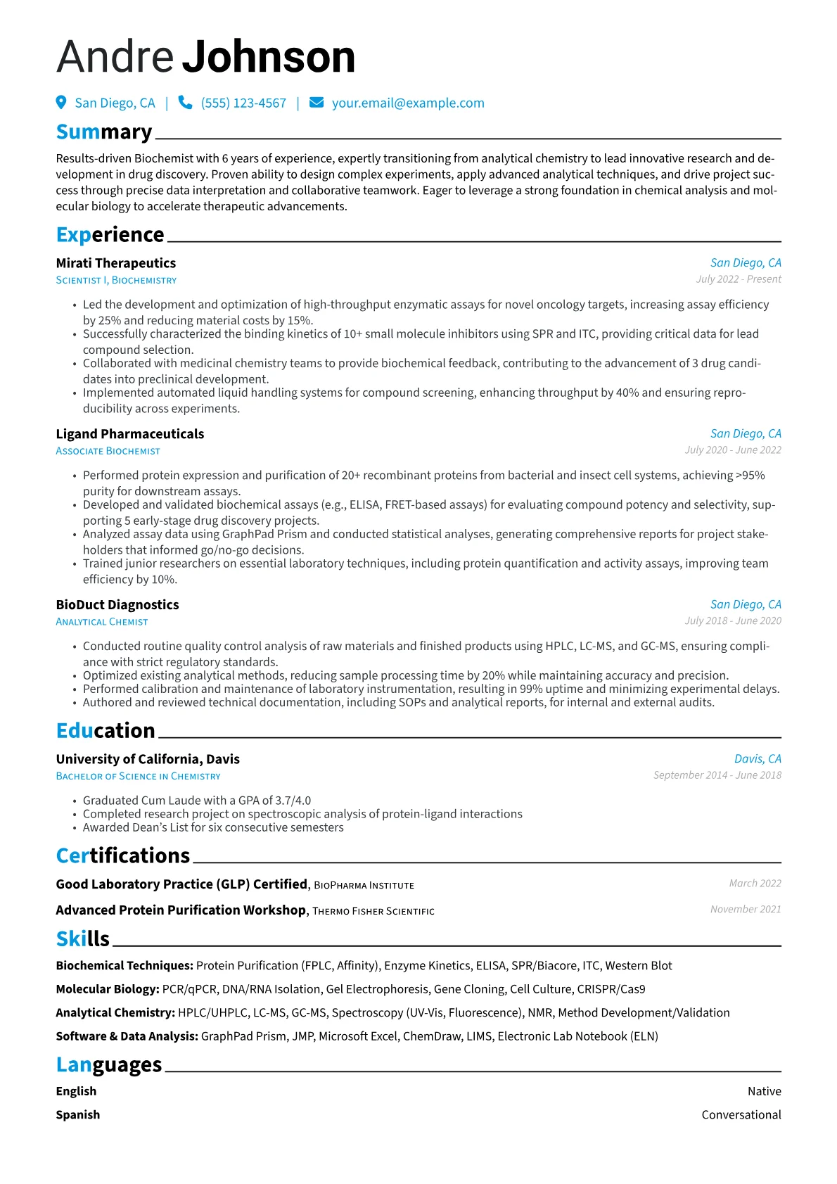 Career changer version - Page 1