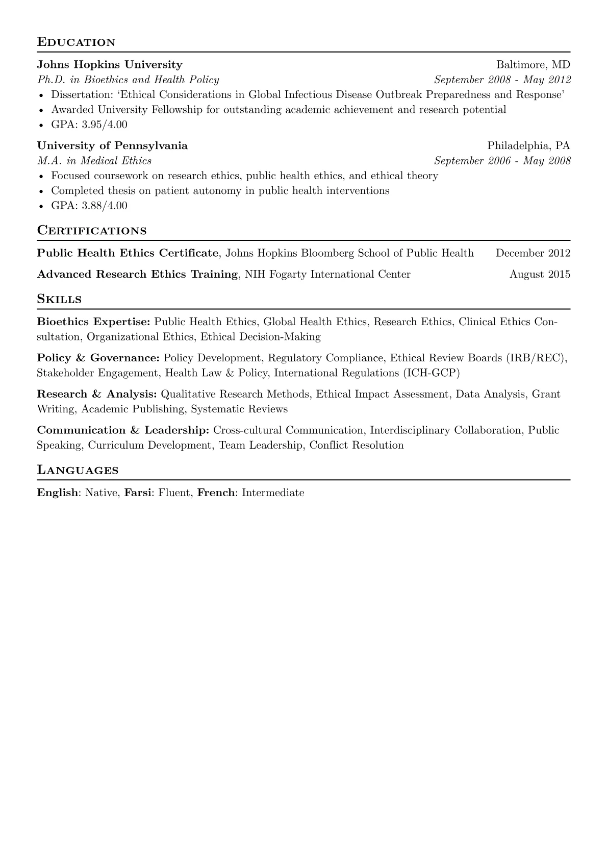 Bioethics and Global version - Page 2