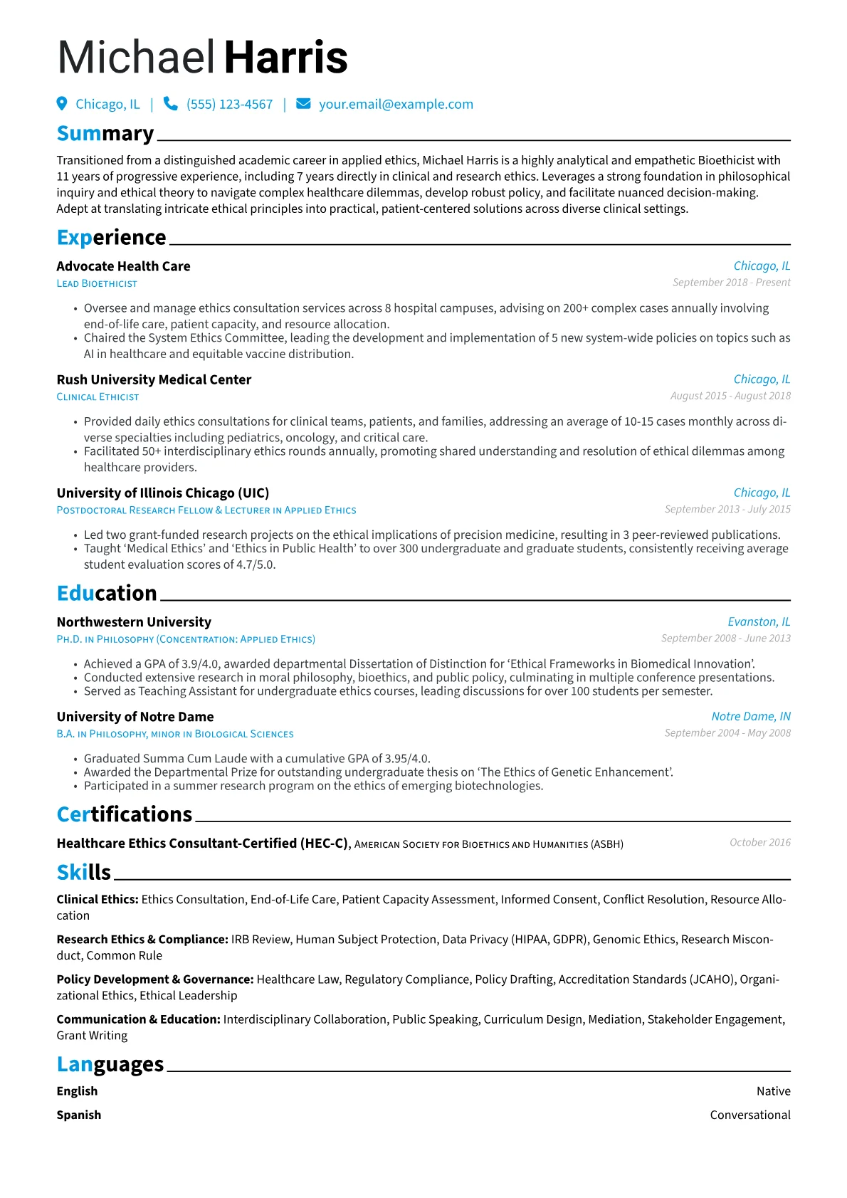 Career changer version - Page 1