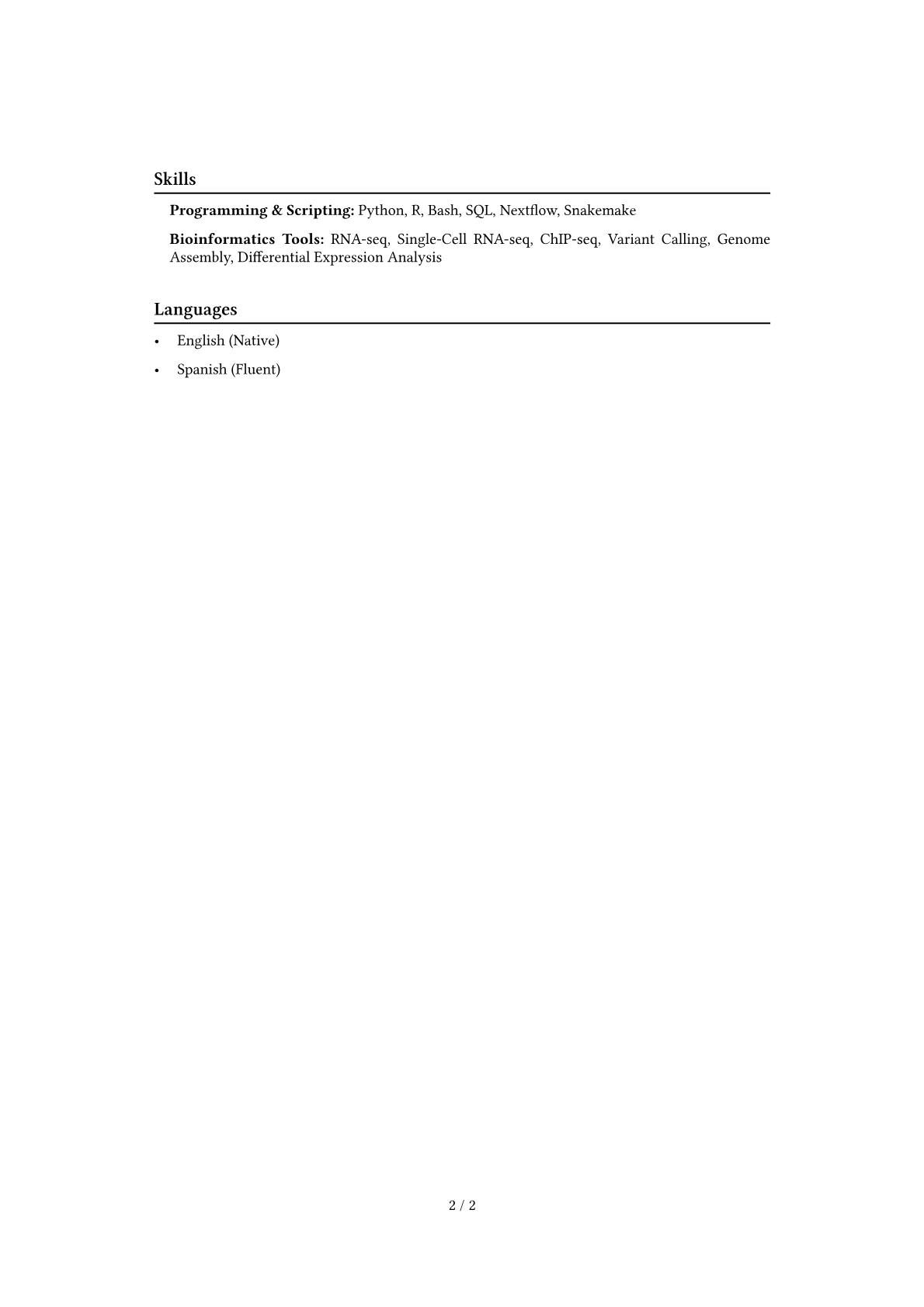 Career changer version - Page 2