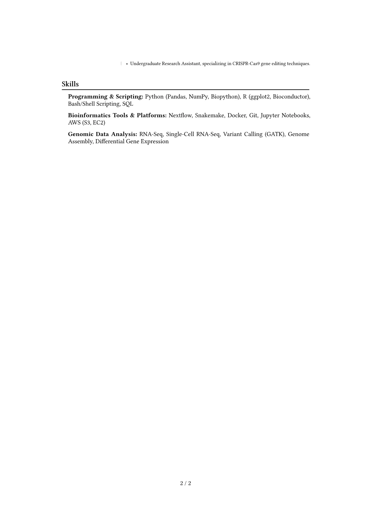 Career changer version - Page 2