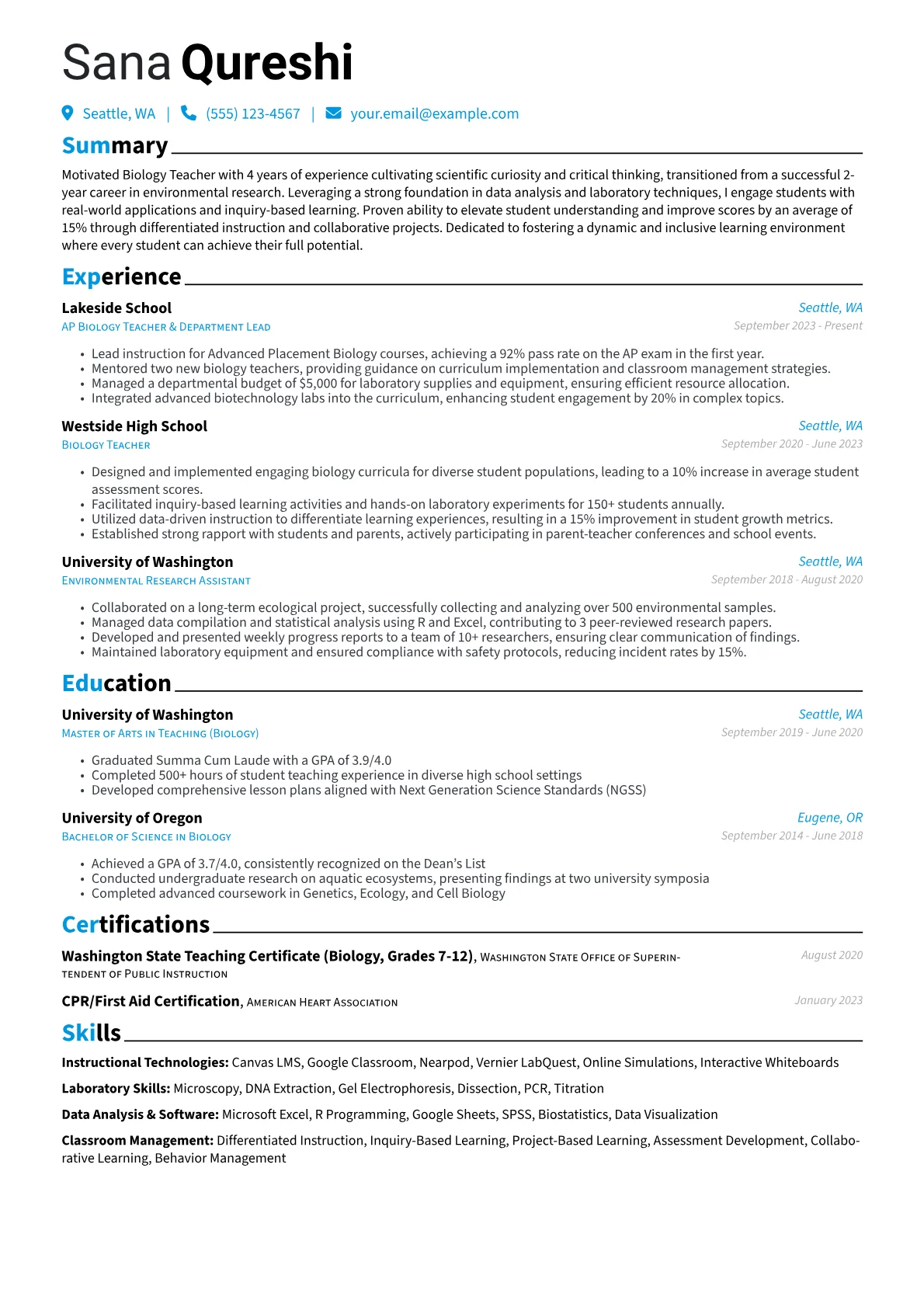 Career changer version - Page 1