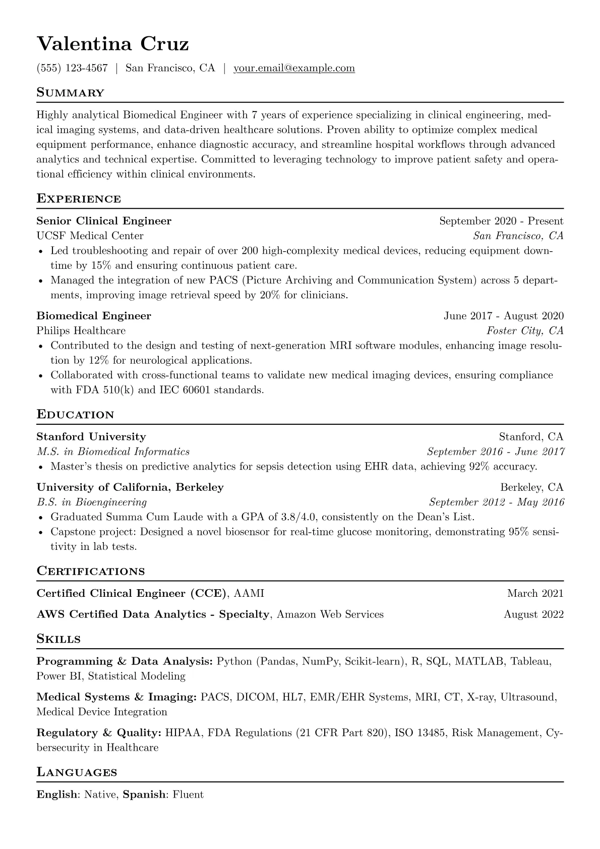 Clinical Engineering version - Page 1