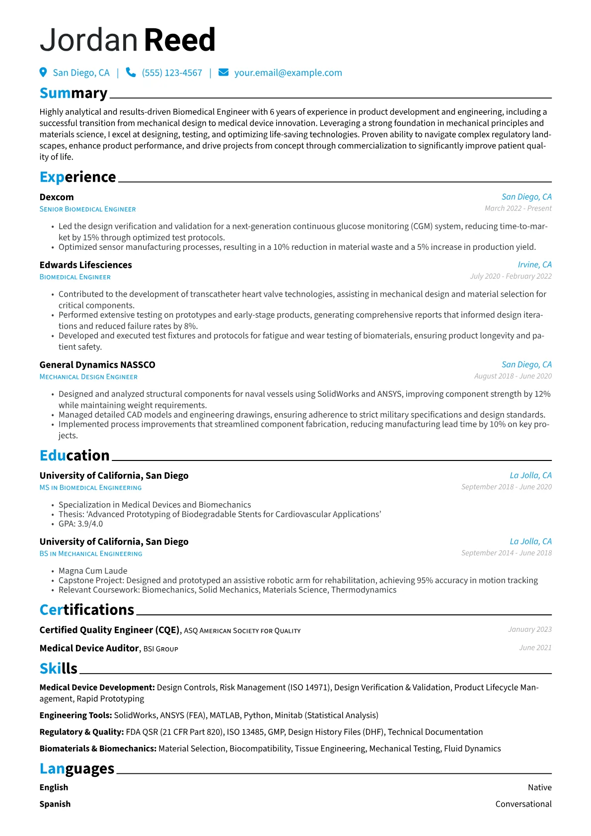 Career changer version - Page 1