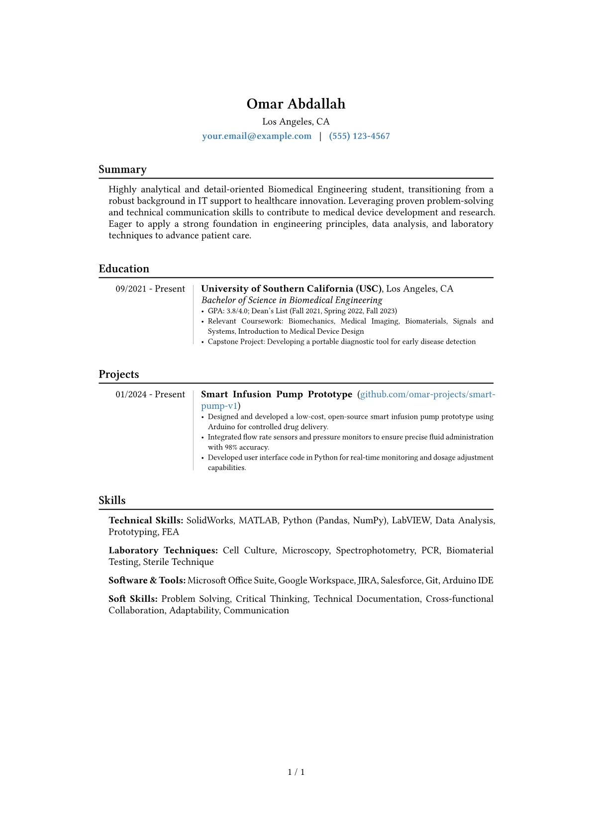 Career changer version - Page 1