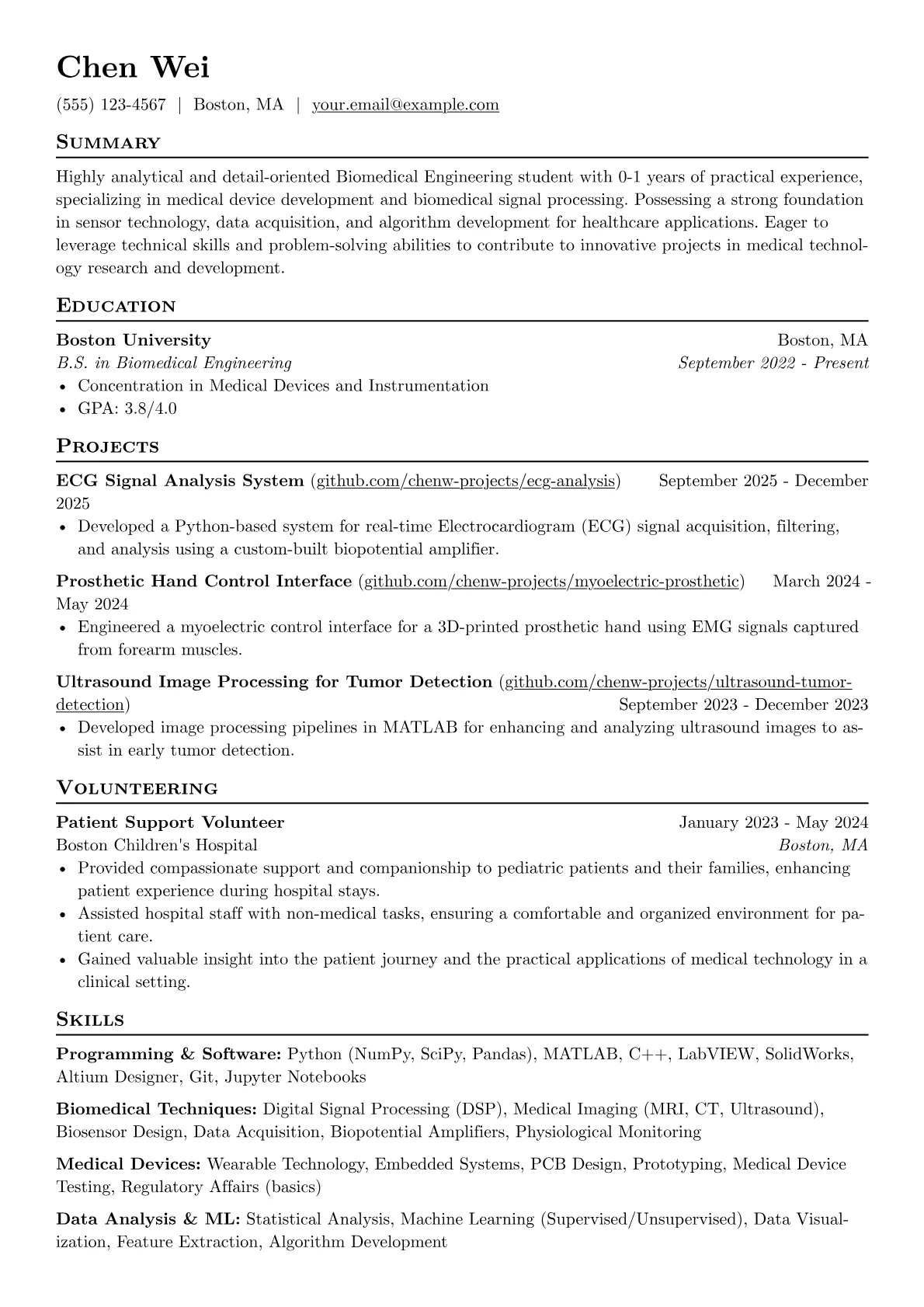Biomedical Signal version - Page 1
