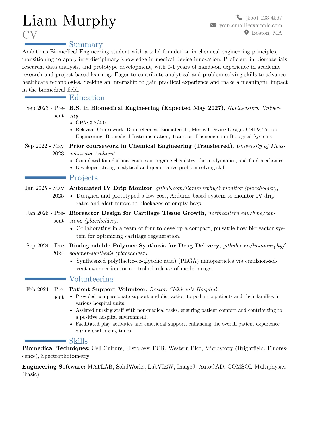 Career changer version - Page 1
