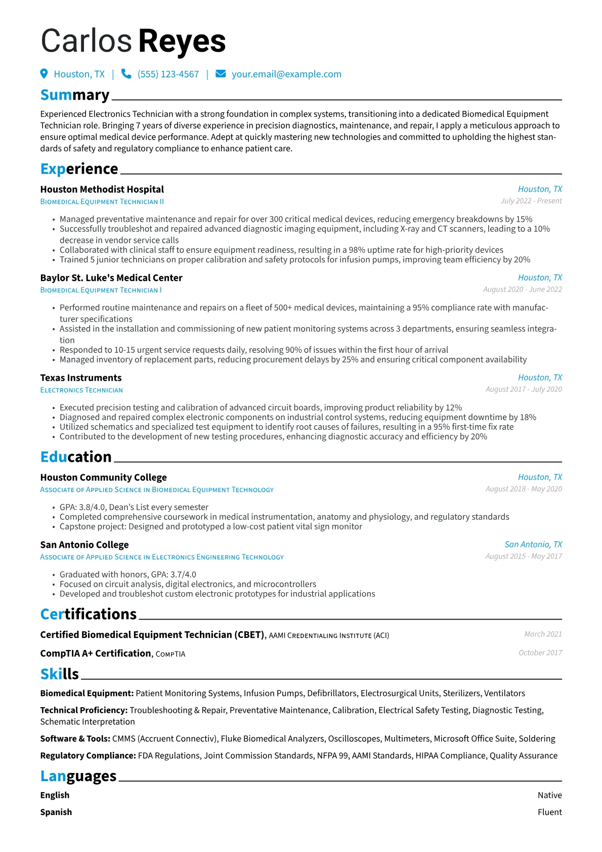 Career changer version - Page 1