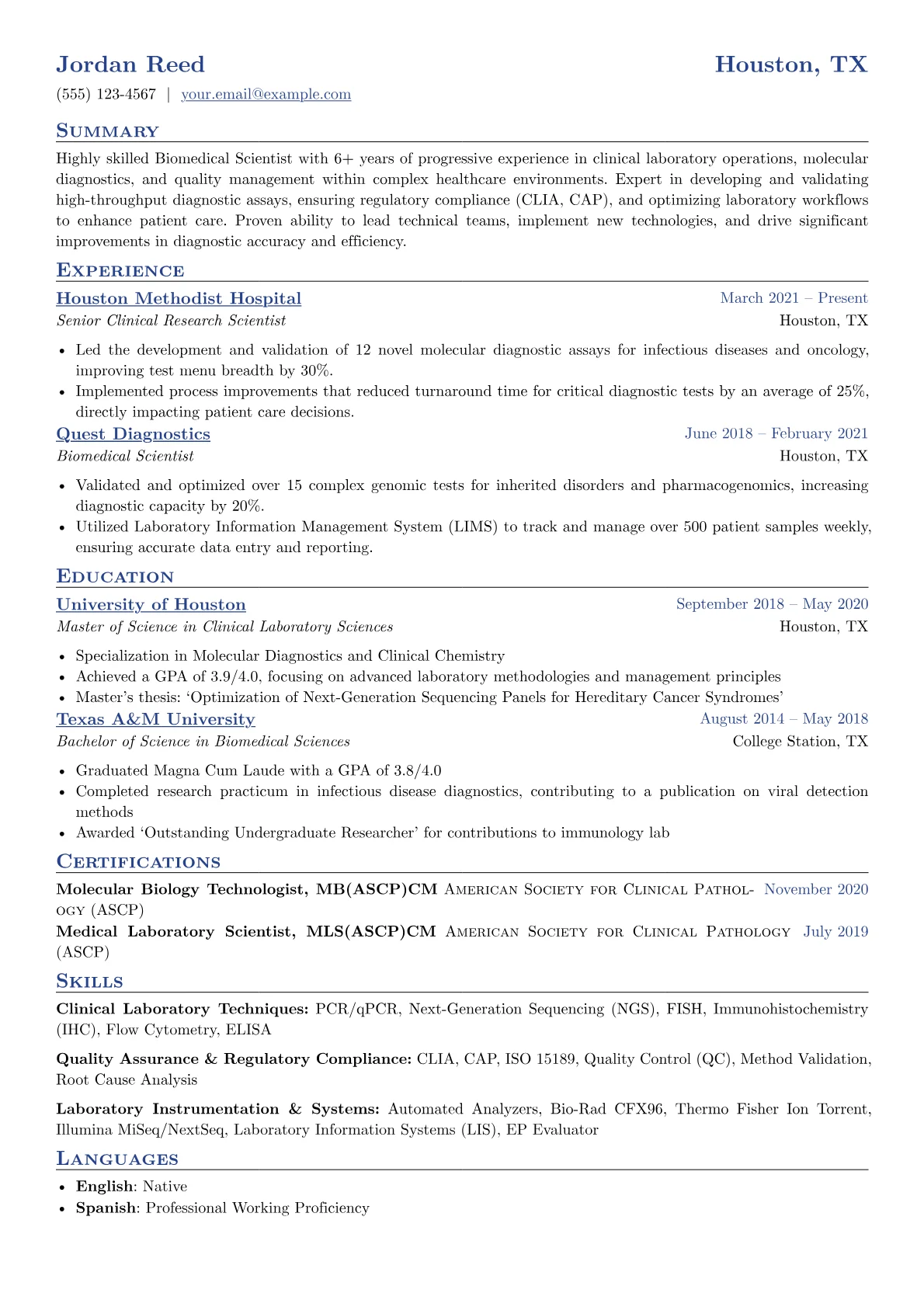 Clinical Lab version - Page 1