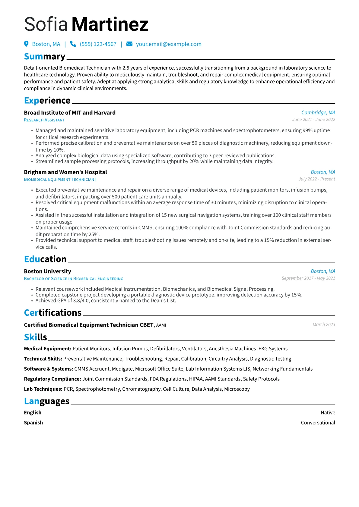 Career changer version - Page 1