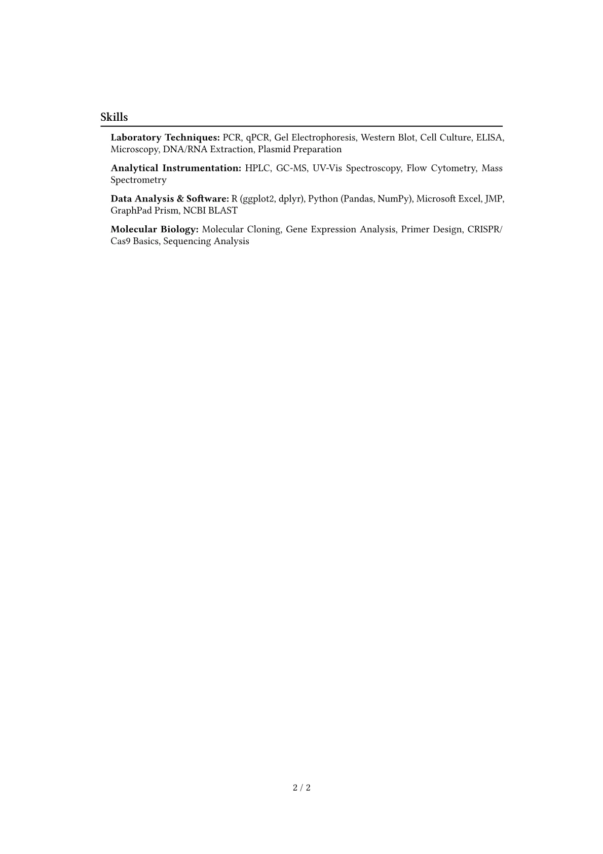 Career changer version - Page 2