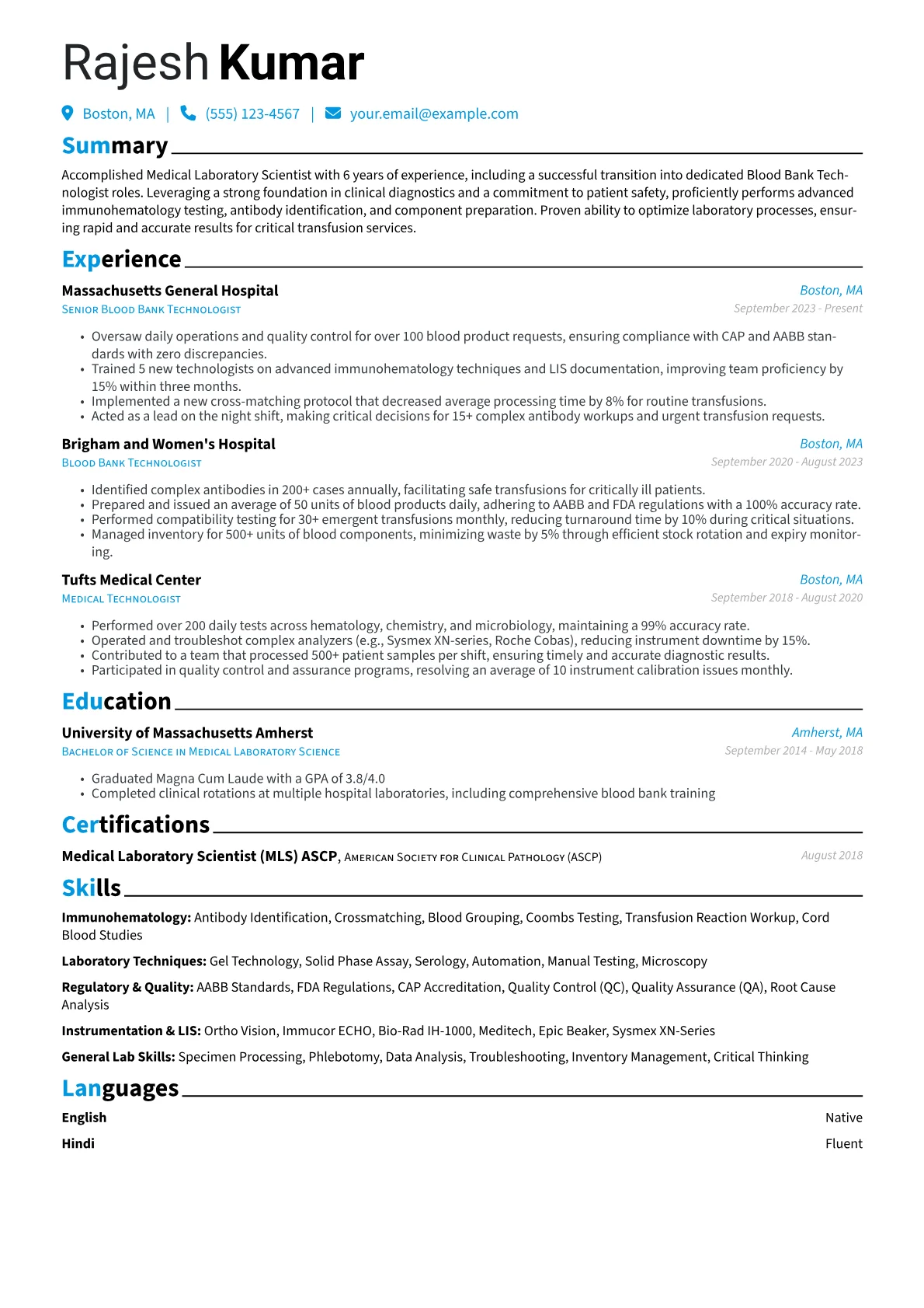 Career changer version - Page 1