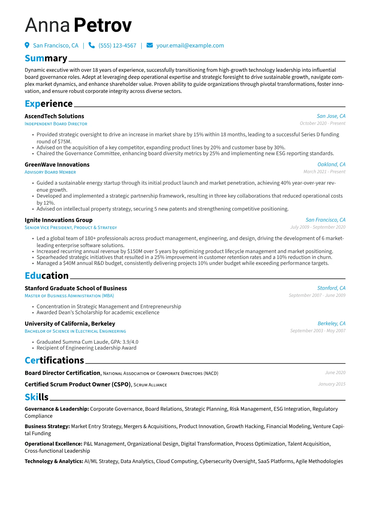 Career changer version - Page 1