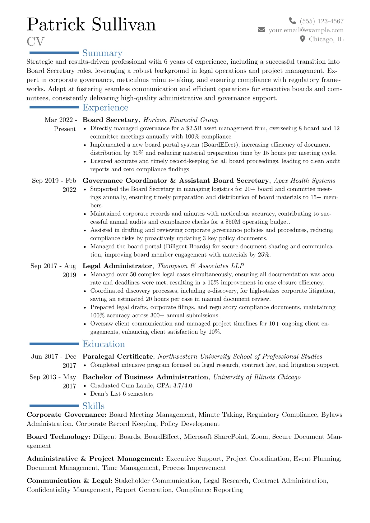 Career changer version - Page 1