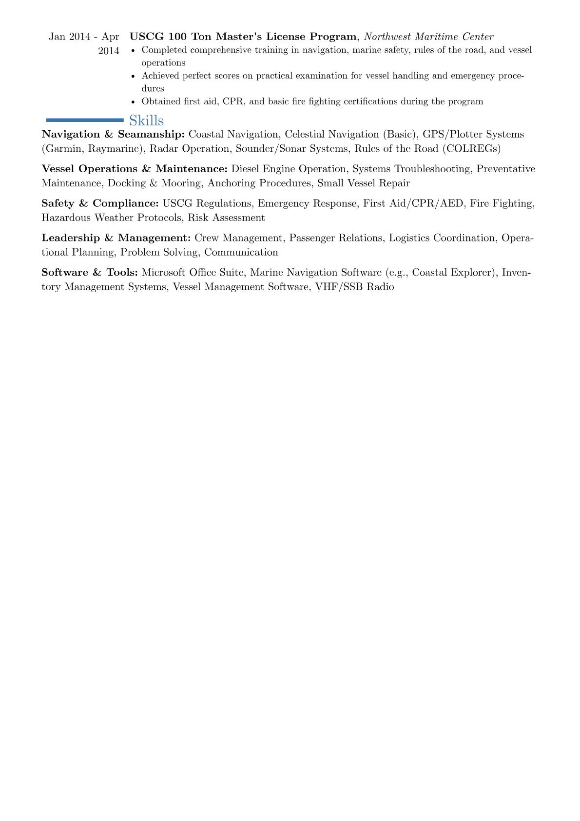 Career changer version - Page 2