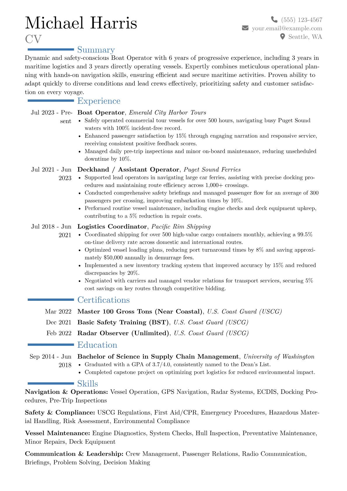 Career changer version - Page 1