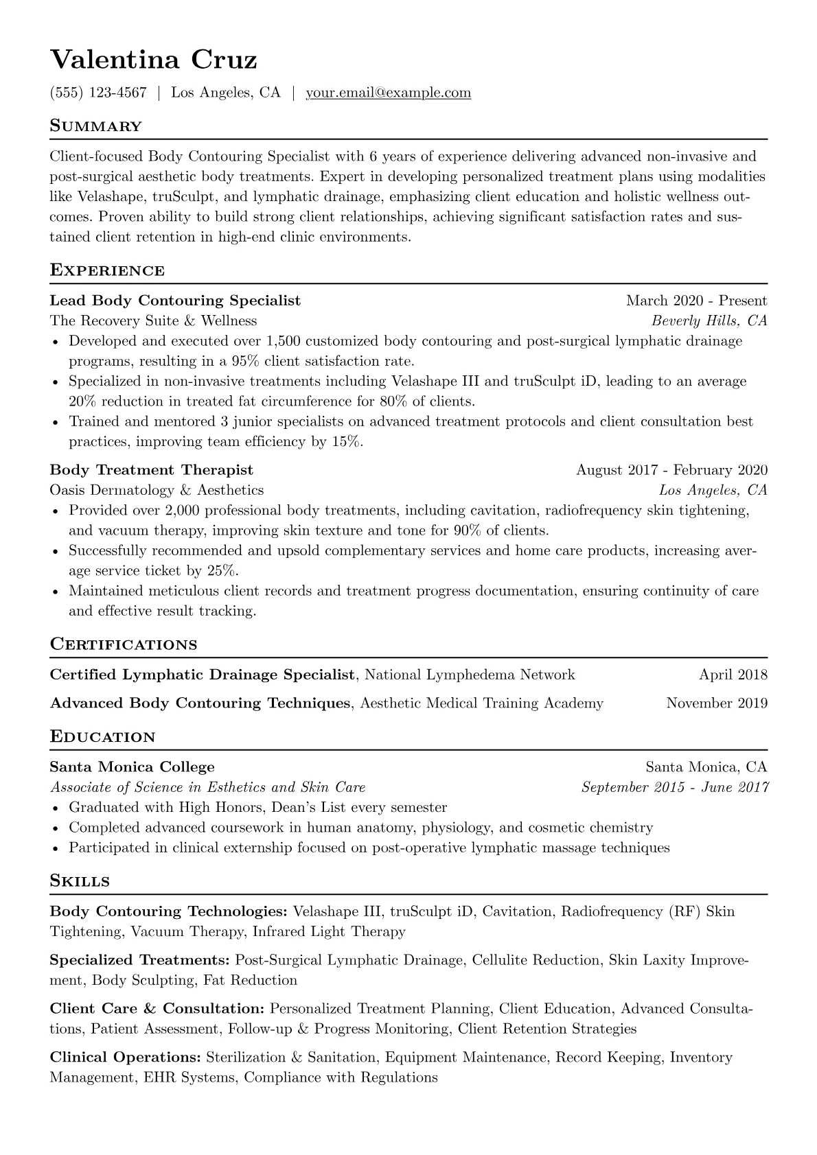 Body Contouring version - Page 1