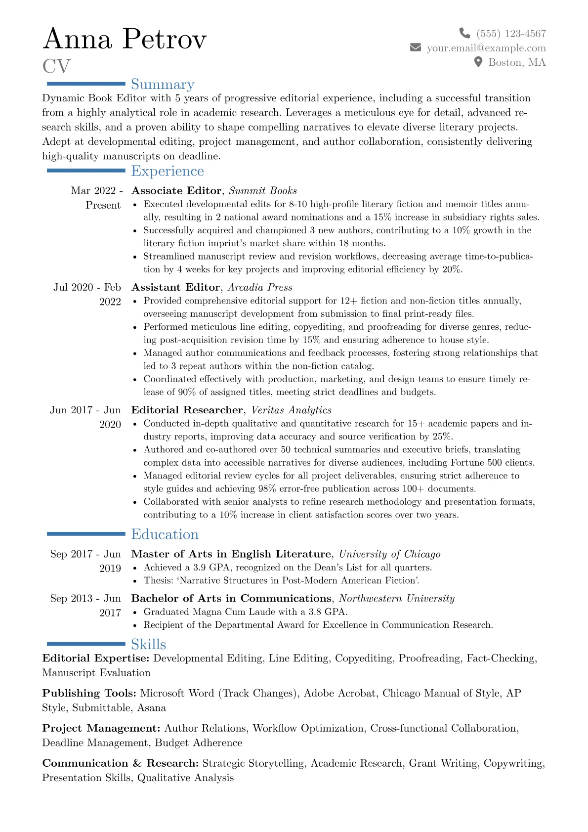 Career changer version - Page 1