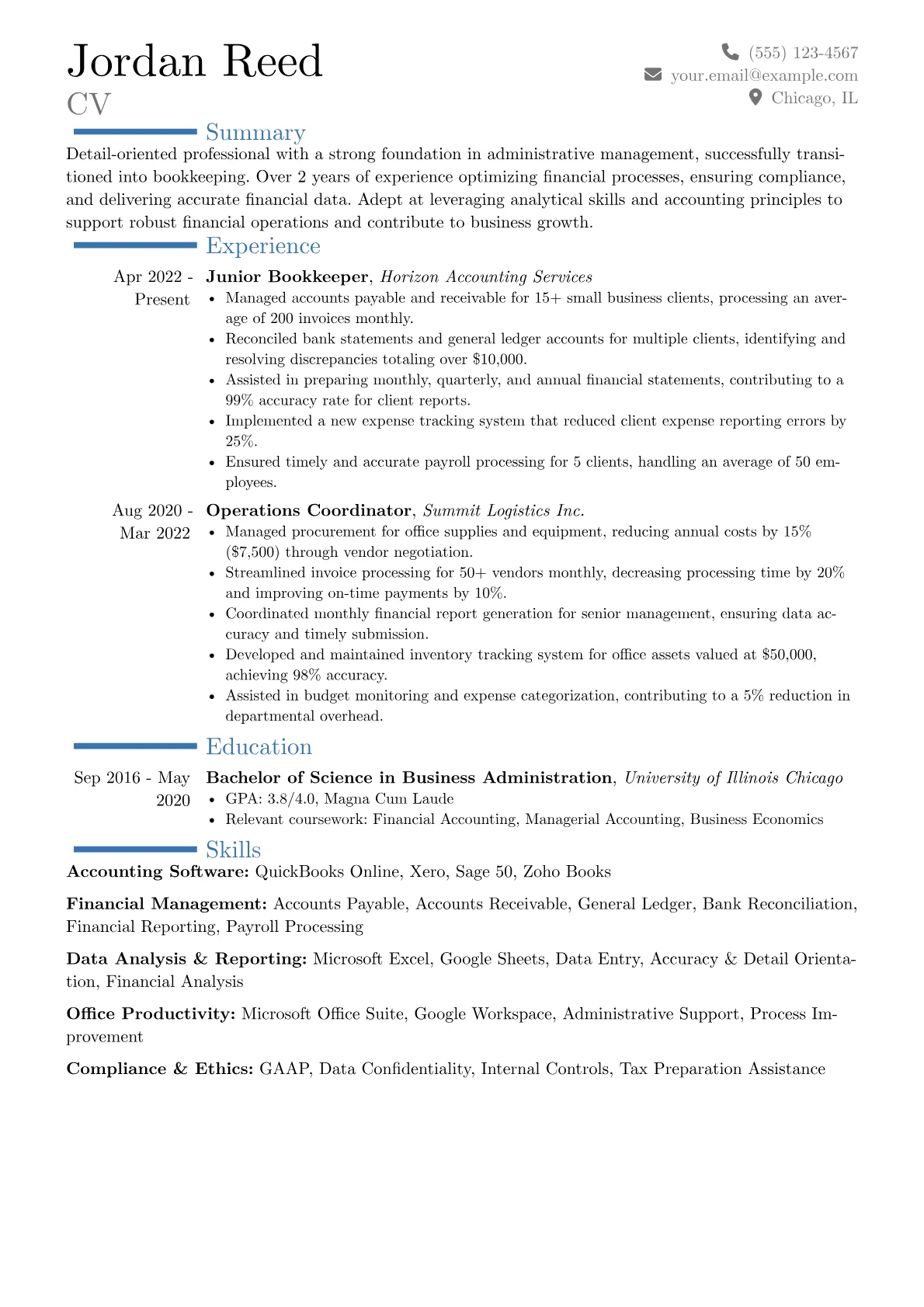 Career changer version - Page 1