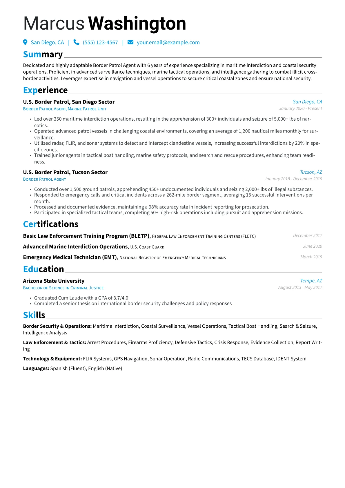 Maritime Border Patrol version - Page 1