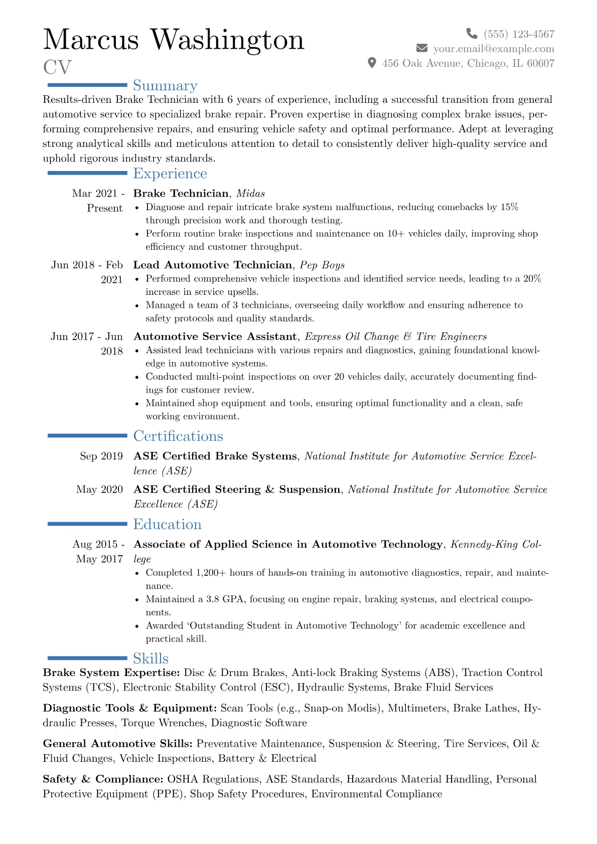 Career changer version - Page 1