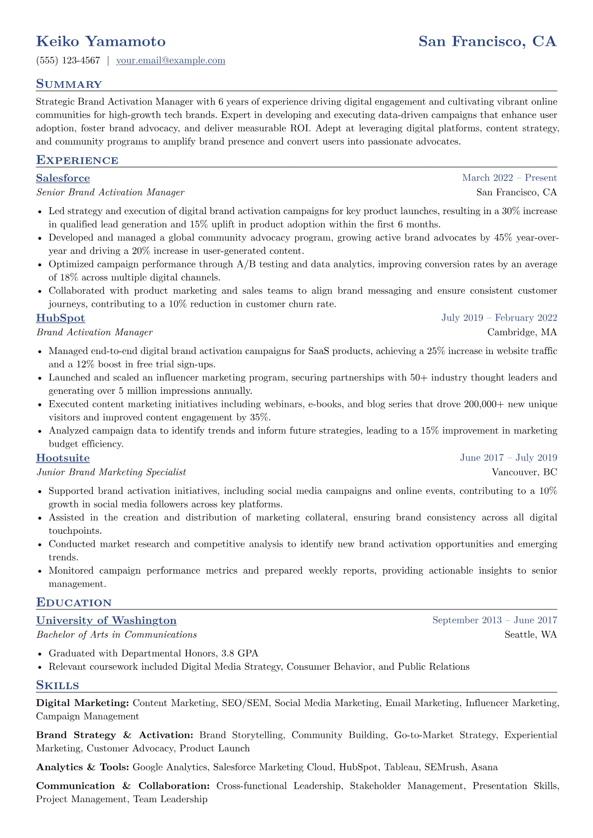 Digital Activation Focus version - Page 1