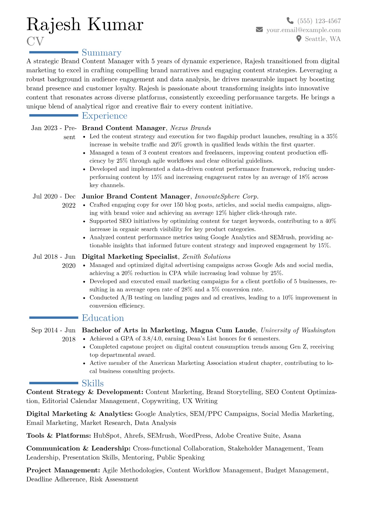 Career changer version - Page 1