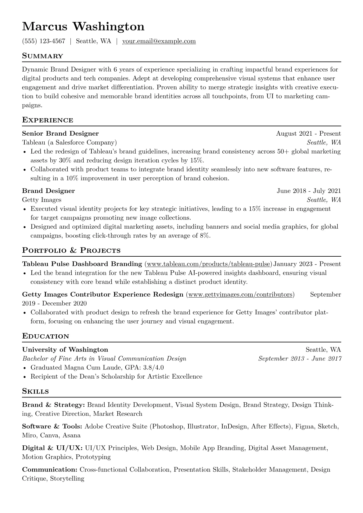 Brand & Strategy version - Page 1