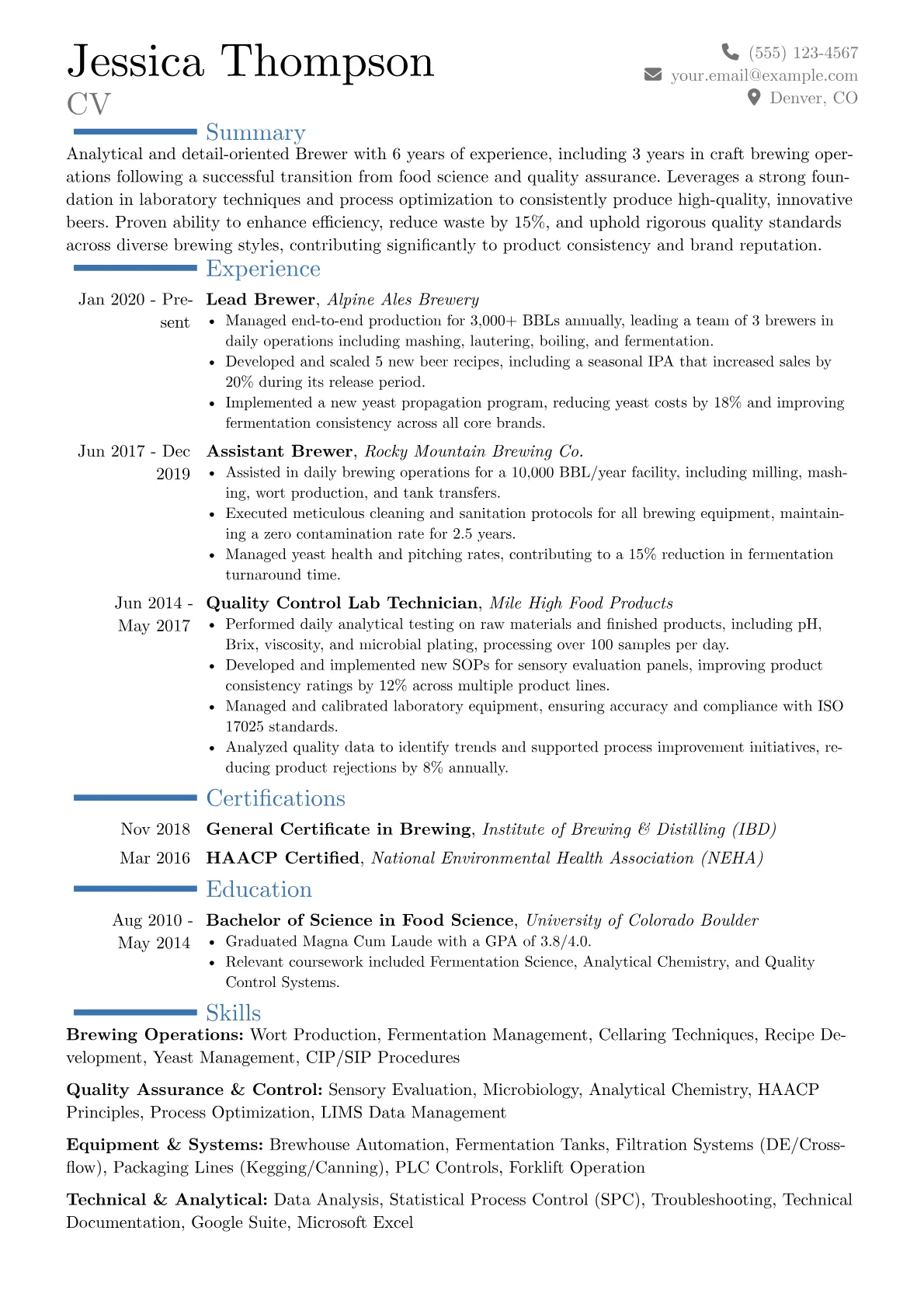 Career changer version - Page 1